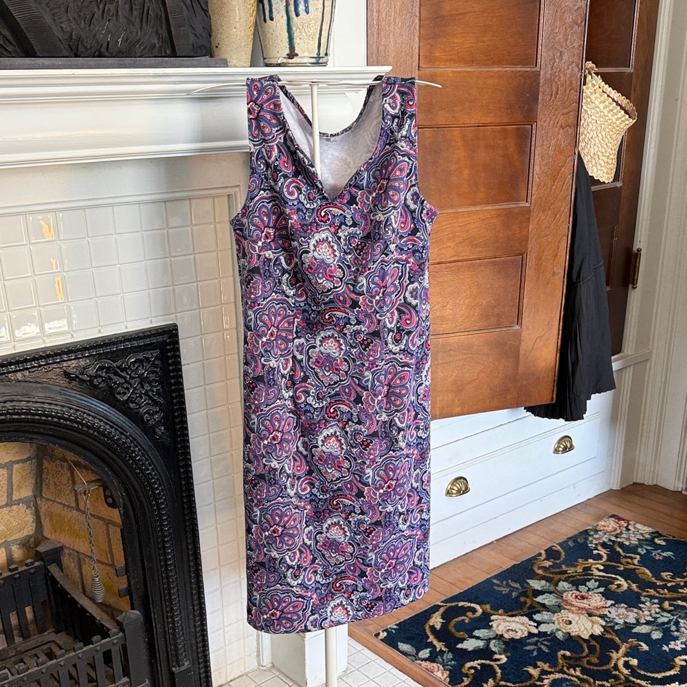 Talbots Multicolor‎ Paisley Dress